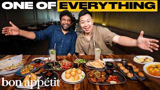 Trying Everything on the Menu at One of NYC s Best Indian Restaurants Bon Appetit