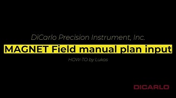 MAGNET Field Layout manual plan input and offset creation
