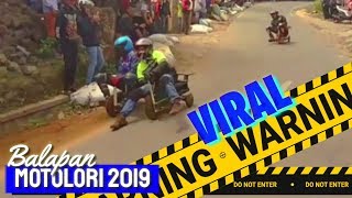 #ParodiMotoGp2019   Parodi MotoGP VIRAL !!! BALAPAN MOTOLORI KAMPUNG 2019 LUCU ABIS || @Baloon_Kotak