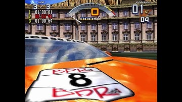 Scud Race (Sega Super Gt) Plus: All Car Number 8 (Animation Position 1)