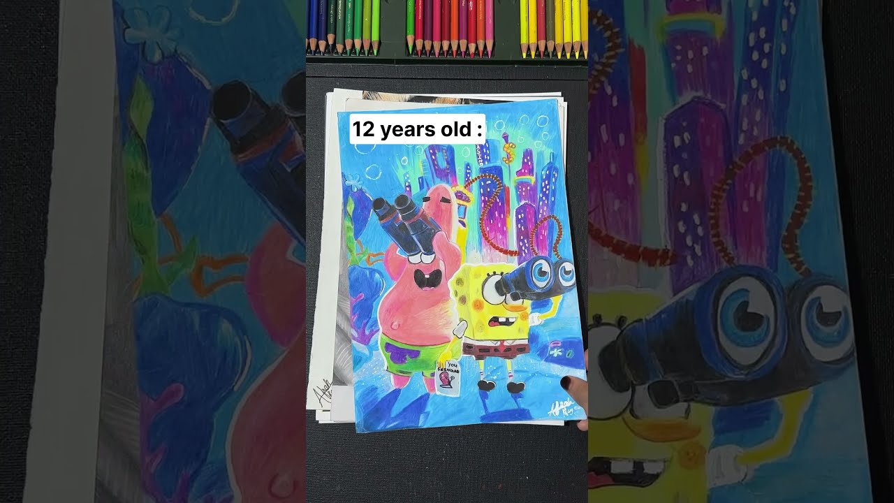  My Art Progress Throughout The Year Drawing Shorts