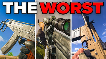Using the WORST Gun in EVERY Call of Duty