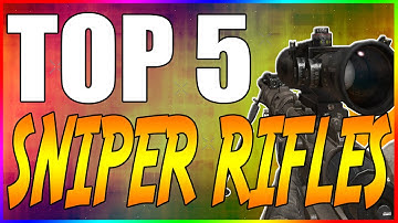 TOP 5 COD Zombies Sniper Rifles on Round 50+ - (WAW-BO3)