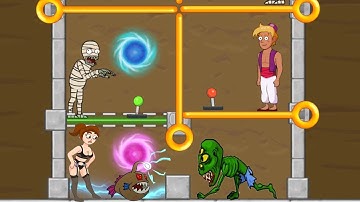 Puzzle spy pull the pin game | How to loot gameplay New update Level 591-600