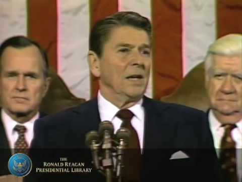 Image result for ronald reagan state of the union speech
