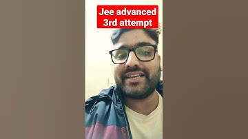 JEE Advanced 3rd attempt Big News I Relaxation in JEE Advanced - 3rd Attempt 2022 #shorts