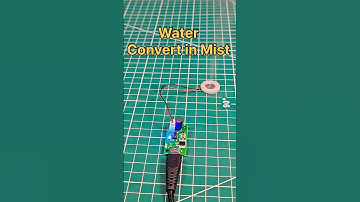 Water Convert in Mist by using Humidifier Fog Maker  😎  Mist Maker Device #diy #shorts #ytshorts