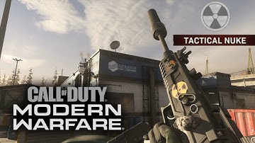 TACTICAL NUKE ☢️ with the UZI on VACANT (Modern Warfare)