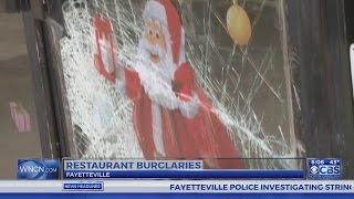 String of burglaries targets Asian restaurants, Fayetteville police say