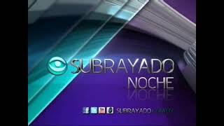 Cierre SUBRAYADO  Cierre de programación CANAL 10 SAETA