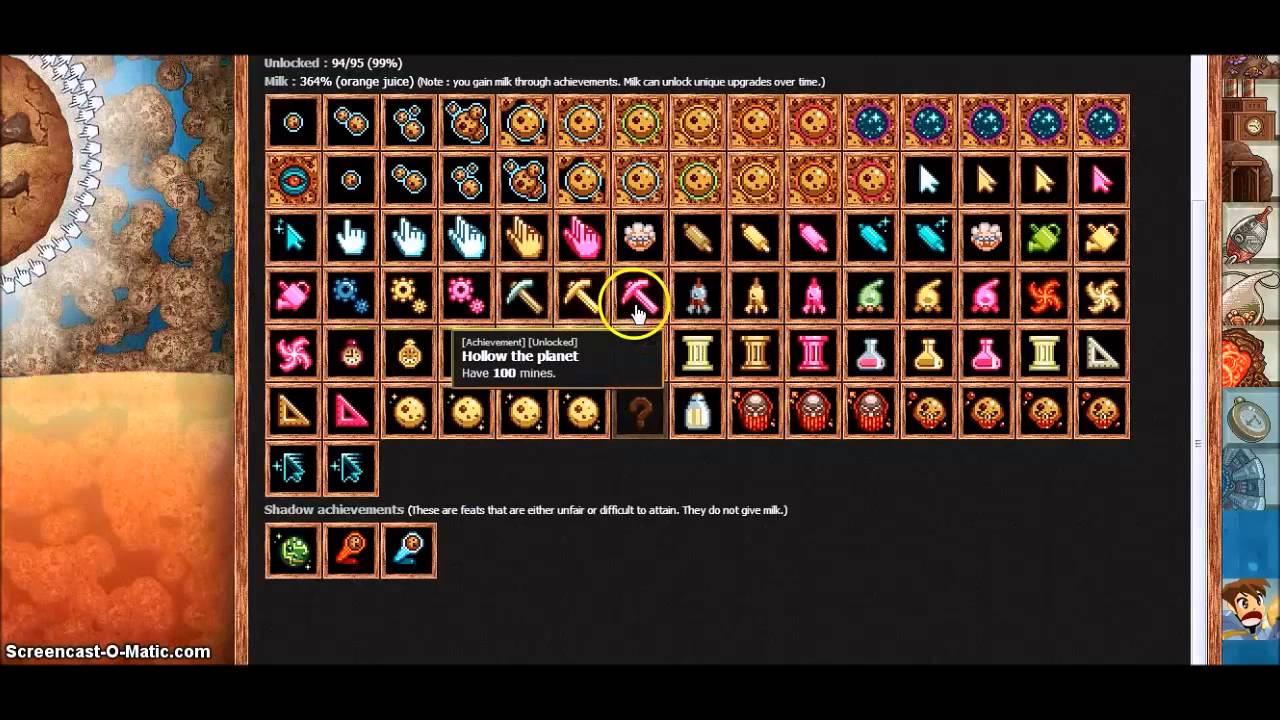 Cookie Clicker Guide: 10 Rarest Achievements and How to Get Them