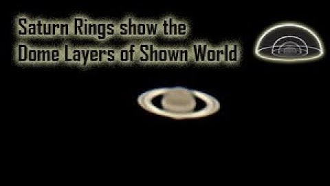 Saturn Rings show the Dome - Layers of Shown World