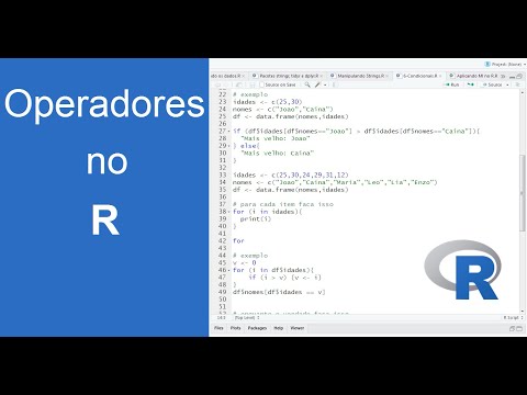 Operadores na linguagem R (Curso para iniciantes - Aula 5)