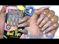How to apply press on nails super easy! Step by step tutorial | OOMYNAILS review &amp; unboxing