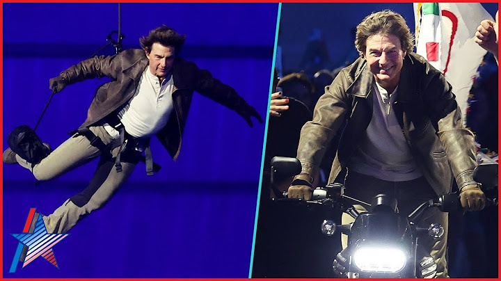 Tom Cruise SKYDIVES In Jaw-Dropping Stunt At Paris Olympics Closing Ceremony
