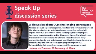 Speak Up Feb A discussion about OCD