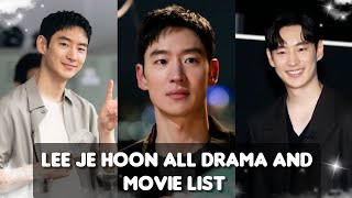 Lee Je Hoon All Drama And Movie List || Lee Je Hoon Drama || Lee Je Hoon Movies