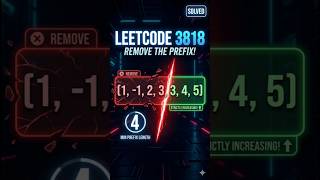 Minimum Prefix Removal to Make Array Strictly Increasing | LeetCode 3818 🔥