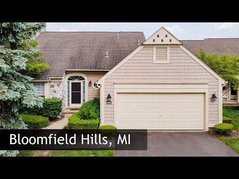 862 Edgemont Run, Bloomfield Hills, MI home video tour