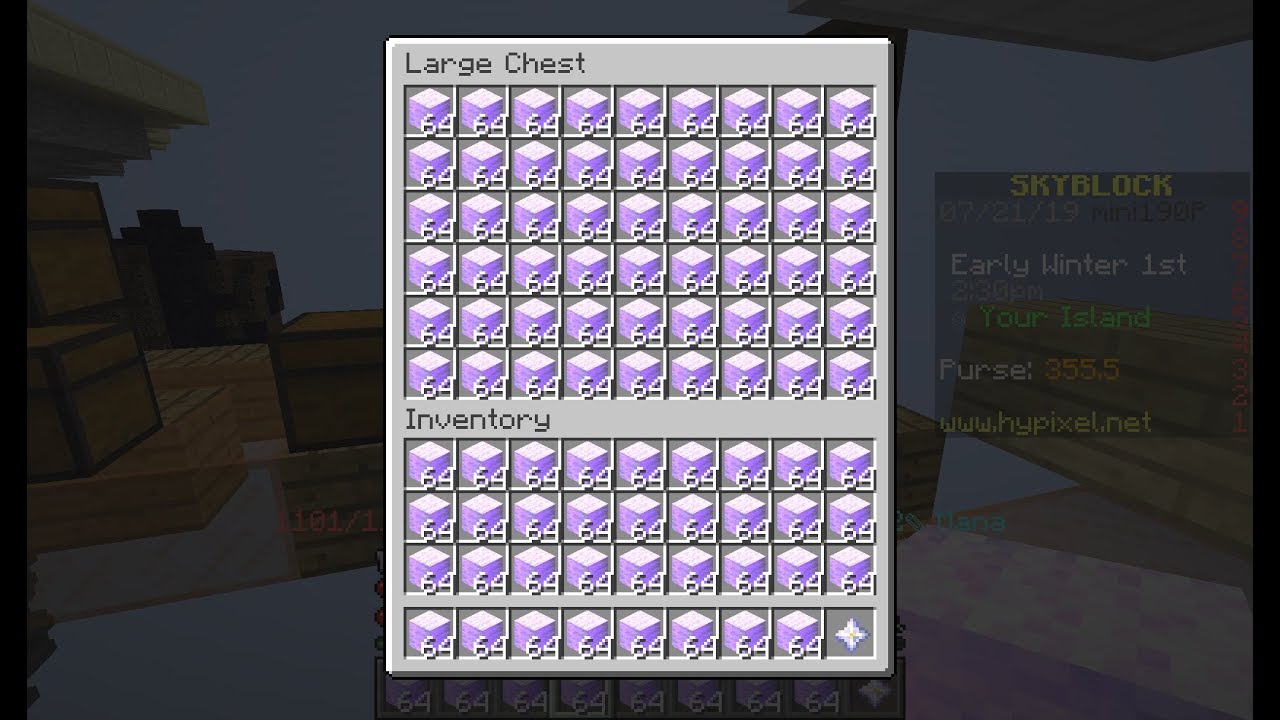 Hypixel - SkyBlock: 3 million coins worth of wool (really) - YouTube