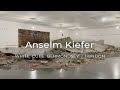Anselm kiefers finnegans wake exhibition at the white cube gallery in bermondsey london