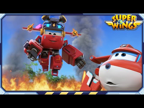 Superwings S9 Flame Fighting Friends Super Combo Ep 5