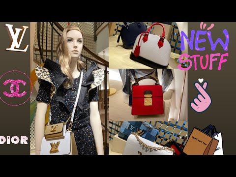 Shopping ???? at Louis Vuitton Dior Chanel with me - what have new at store Belgium ???????? ! - YouTube