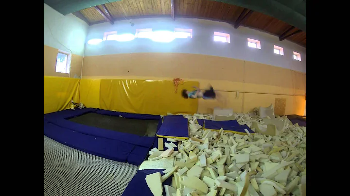 New training on the trampoline-2015
