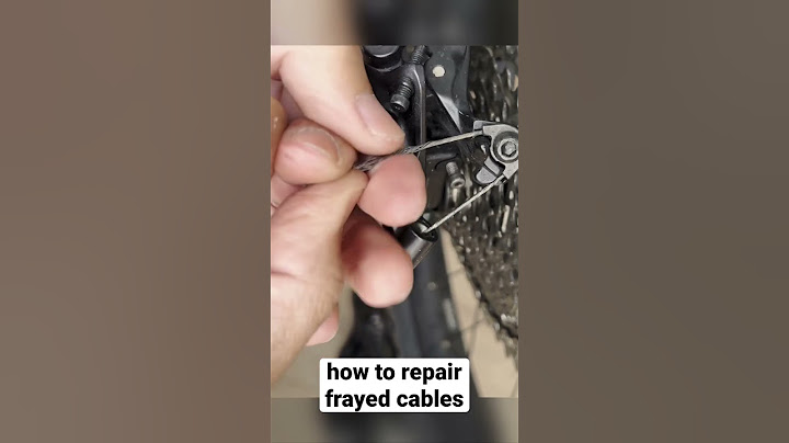 How to repair your frayed cables 🛠 #shorts