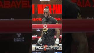 Deontay Wilder FIRED UP Shows NEW SKILLS in workout ahead of Parker fight