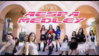 [KPOP IN PUBLIC] AESPA MEDLEY - Next Level, Savage, Spicy, & Drama by r.Dawn | San Diego, California