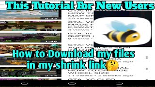 TUTORIAL FOR NEW USERS THAT CANNOT DOWNLOAD MY SHRINK LINK screenshot 3