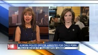 Officer arrested for child porn