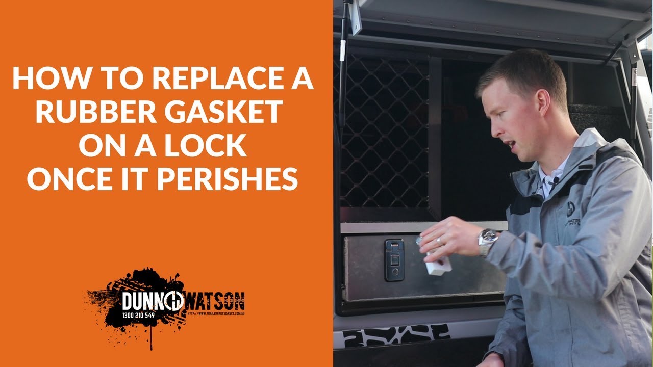 How To Replace A Rubber Gasket On A Lock Once It Perishes YouTube
