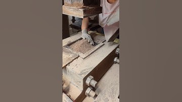 Refractory brick production process - good tools and machinery make work more efficient