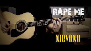 Rape me (Nirvana) - acoustic guitar cover