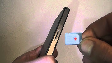 iPhone 4 SIM Card removal / insert