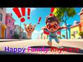 Let’s Jump Safely, Baby 🚧 | Manhole Cover Safety Song | Kids Safety Rhyme