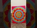 Mandala Painting#Part-1#Using With Clay &amp; Acrylic Colors😍