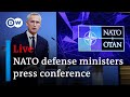 Live: NATO Secretary General Jens Stoltenberg presser on NATO defense ministers&#39; meeting | DW News