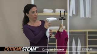 Conair ExtremeSteam™ Professional Hand Held Garment Steamer Instructional Video