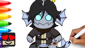 How To Draw Sebastian | Roblox Pressure