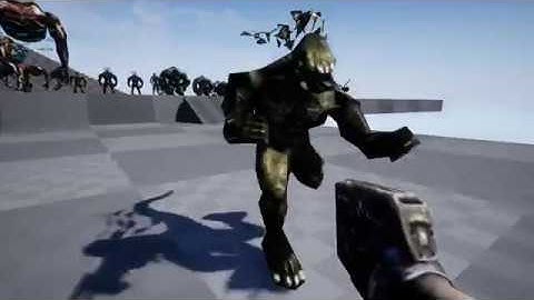 AI WIP + Simulated Attachment Sockets | U1 UE4