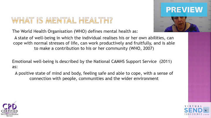 Supporting mental health and well-being in your cl...