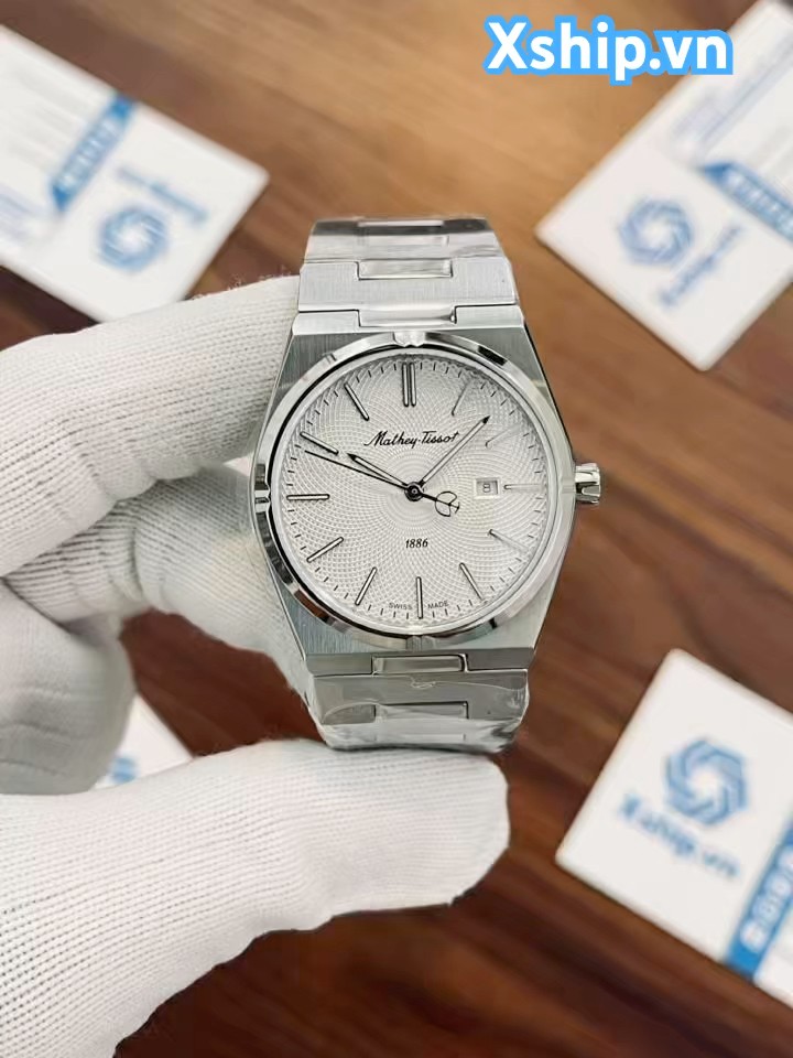 Mathey-Tissot Zeus Silver-tone Dial Ladies Watch D118AS - YouTube