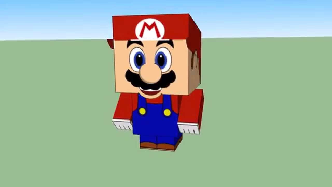 Paper Craft 3d free download - Super Mario Bros 360 preview - YouTube