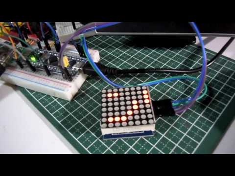 豊四季Tiny BASIC for Arduino STM32で8x8ドットLEDマトリックスの制御（２）