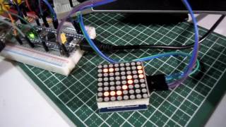 豊四季Tiny BASIC for Arduino STM32で8x8ドットLEDマトリックスの制御（２）