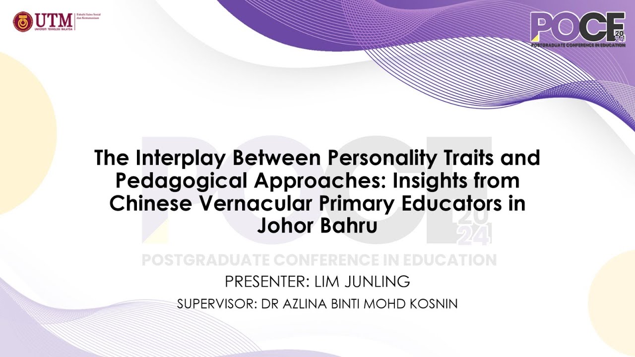 UTM POCE 2024 - The Interplay Between Personality Traits and ...