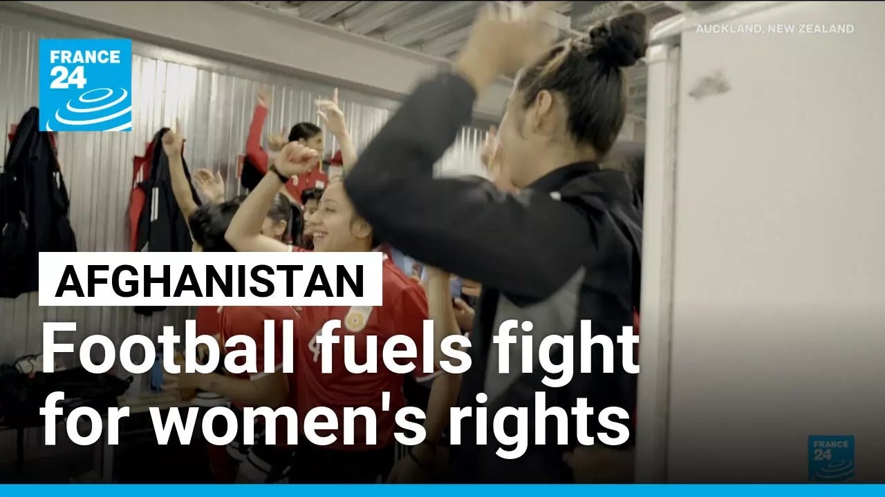 Players use football to champion Afghan women's rights • FRANCE 24 English
